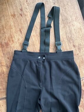 Vintage black stretchy snow pants